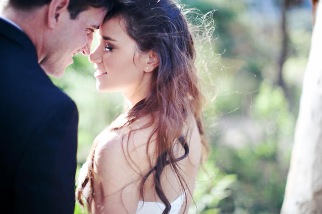 Outdoor Mountain Wedding Ceremony at Silvermist, Cape Town // Moira West Photography