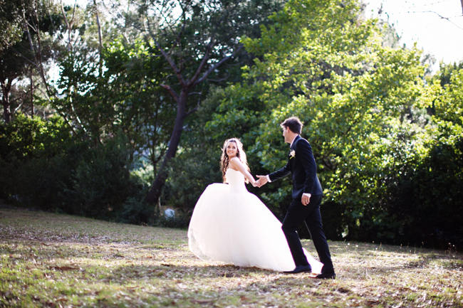 Outdoor Mountain Wedding Ceremony at Silvermist, Cape Town // Moira West Photography