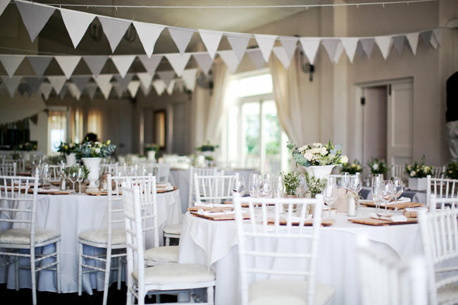 Organic Grey and Green Wedding Reception Decor at Silvermist, Cape Town // Moira West Photography
