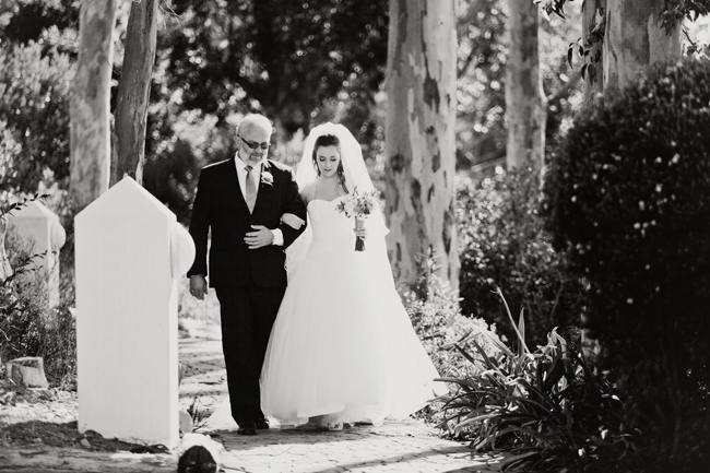 Outdoor Mountain Wedding Ceremony at Silvermist, Cape Town // Moira West Photography