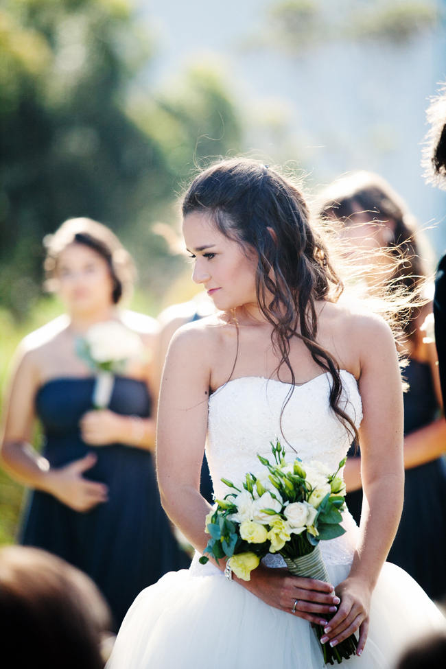 Outdoor Mountain Wedding Ceremony at Silvermist, Cape Town // Moira West Photography