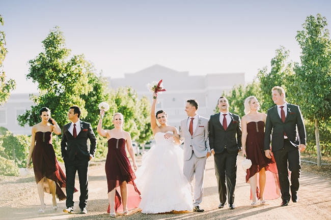 Gorgeous Grey and Burgundy Wedding at Nantes Estate Charlene Schreuder Photography