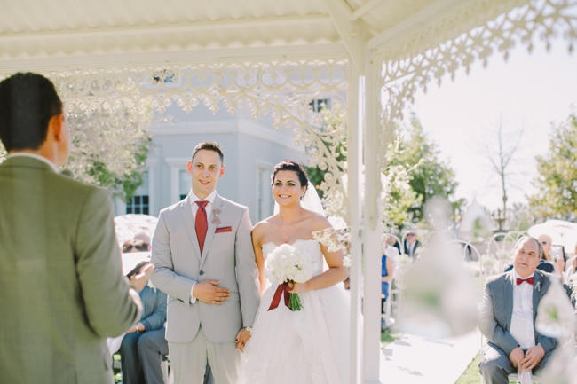  Beautiful Outdoor Wedding Reception // Elegant Grey and Burgundy Vintage Wedding at Nantes Estate // Charlene Schreuder Photography