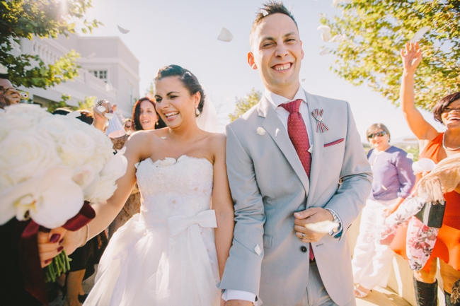  Beautiful Outdoor Wedding Reception // Elegant Grey and Burgundy Vintage Wedding at Nantes Estate // Charlene Schreuder Photography