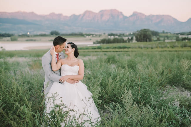 Romantic Outdoor Couple Wedding Photo Ideas and Poses // Elegant Grey and Burgundy Vintage Wedding at Nantes Estate // Charlene Schreuder Photography