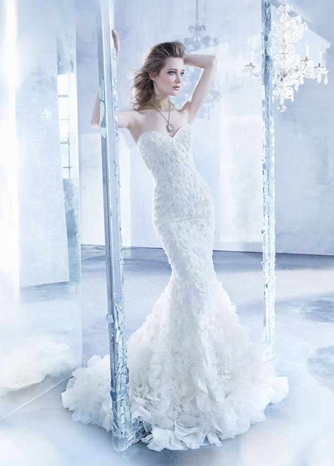 Lazaro Wedding Dress 2014 Bridal Collection 