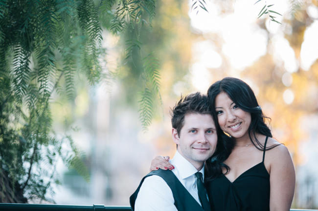 Los Angeles Union Station Engagement Couple Shoot - Thousand Crane Photography