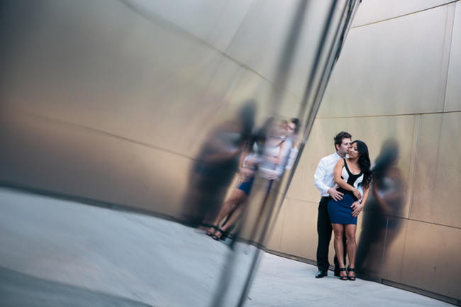 Los Angeles Union Station Engagement Couple Shoot - Thousand Crane Photography