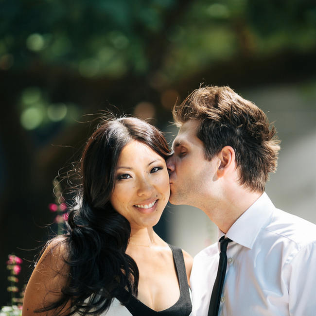 Los Angeles Union Station Engagement Couple Shoot - Thousand Crane Photography