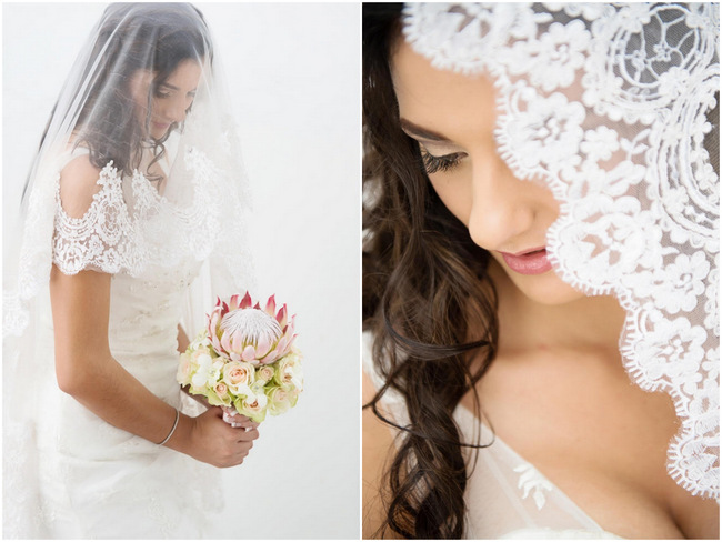 Pink Grey Lace South African Wedding - Stella Uys Photography