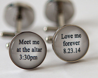 Wedding Cufflinks for Groom (1)