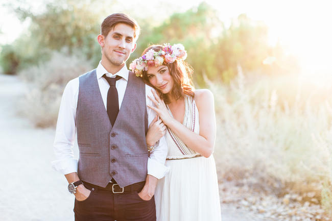 Arizona Desert Bohemian Engagement Session (12)