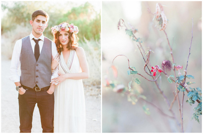 Arizona Desert Bohemian Engagement Session (16)