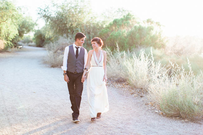 Arizona Desert Bohemian Engagement Session (6)