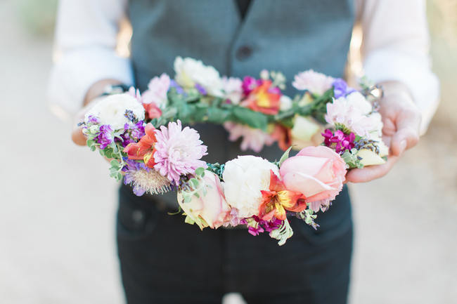 Arizona Desert Bohemian Engagement Session (7)