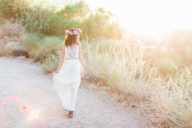 Arizona Desert Bohemian Engagement Session (9)