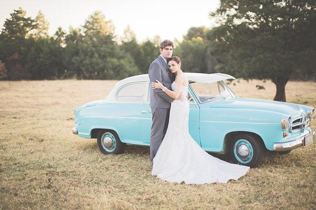 Romantic Couple Photographs // Delightfully Handmade DIY Teal Turquoise Peach Vintage South African Wedding // Genevieve Fundaro Photography 