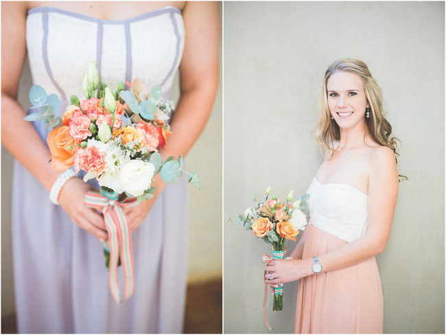 DIY Teal Turquoise Peach Vintage South African Wedding (85)