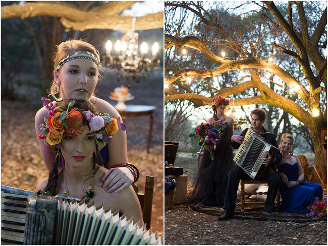 Purple Orange and Yellow Gypsy Wedding Ideas // Memory Box Photography