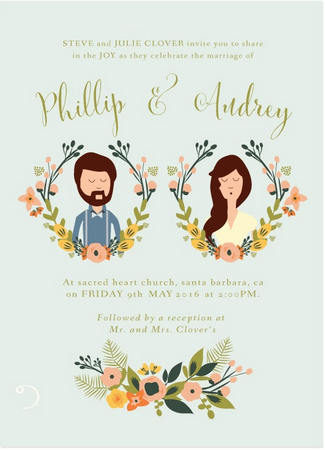 The Most Gorgeous Watercolor Wedding Invitations