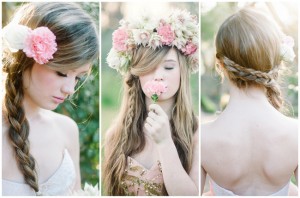 Long Hair Styles for Spring Weddings // Debbie Lourens Photography