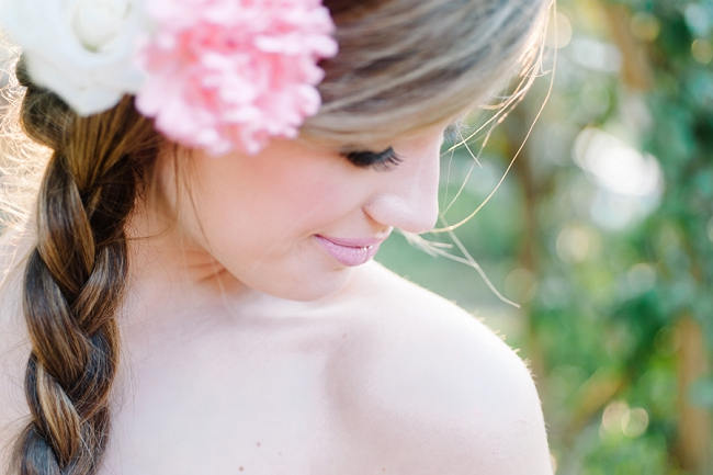 Rapunzel Inspired Long Hair Styles for Spring Weddings // Debbie Lourens Photography // Fringe Hair and Make-up 