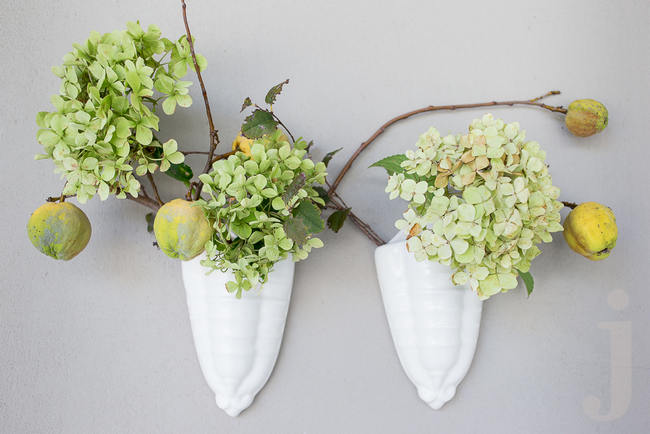 Fresh, Modern Country Style Wedding Flowers // Jo Ann Stokes Photography