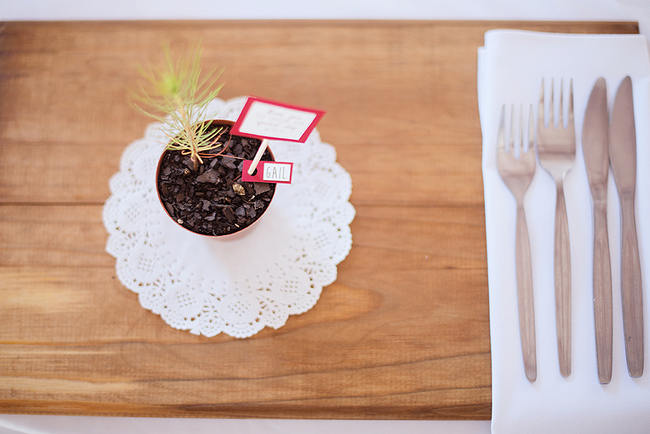 Wedding Reception // Table Setting // Red Brown White Autumn Wedding // Christopher Smith Photography - www.Cjphoto.co.za