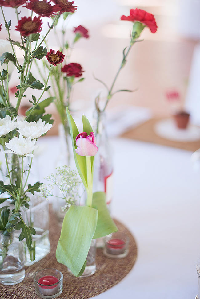 Decor and Guest Favors // Red Brown White Autumn Wedding // Christopher Smith Photography - www.Cjphoto.co.za