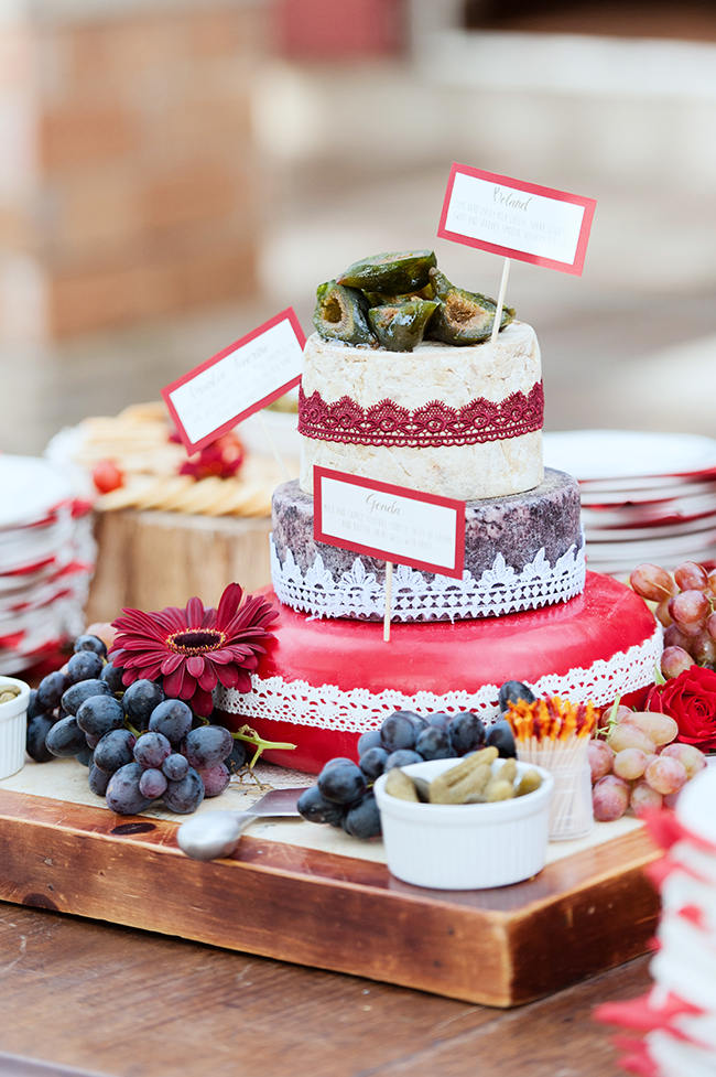 Cheese  Cake //  Red Brown White Autumn Wedding // Christopher Smith Photography - www.Cjphoto.co.za