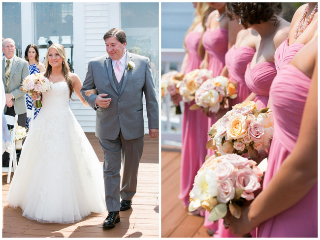 Beautiful Rustic Elegance Wedding in Blush Cream Gold // Carly Fuller Photography // Click for more details on www.ConfettiDaydreams.com