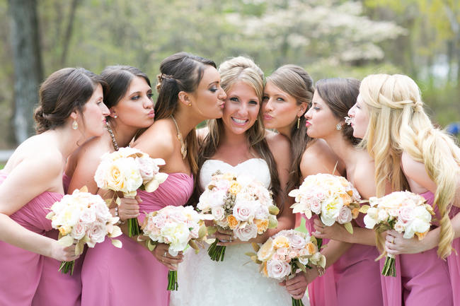 Gold cream outlet bridesmaid dresses