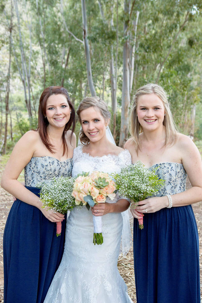 // Rustic South African Farm Wedding in Peach // Marli Koen Photography