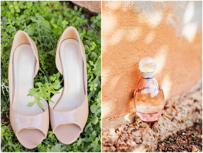 Wedding Shoes // // Rustic South African Farm Wedding in Peach // Marli Koen Photography