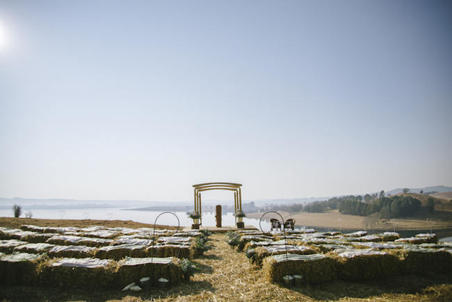 Wooden Arch  Canopy //  Relaxed, Picnic Style Farm Wedding // Micaela De Freitas Photography