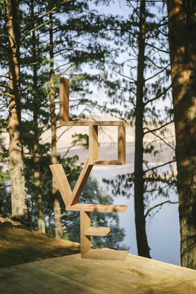 LOVE Shelf // Relaxed, Picnic Style Farm Wedding // Micaela De Freitas Photography