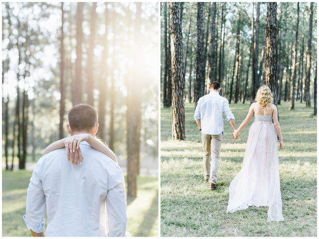  The MOST gorgeous whimsical Boho Forest Engagement ever by Louise Vorster photography