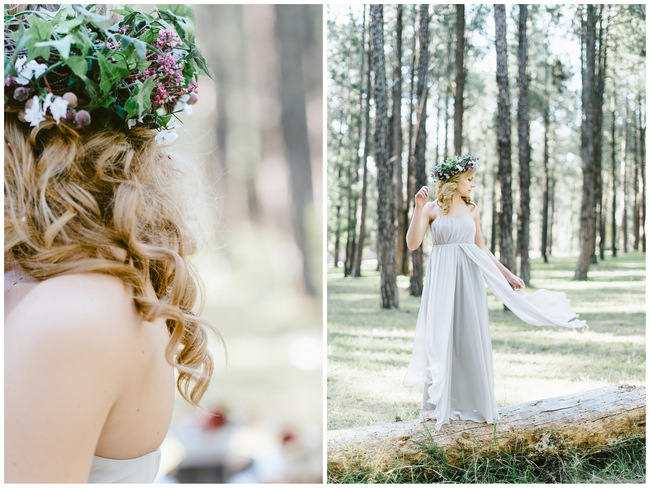 The MOST gorgeous whimsical Boho Forest Engagement ever by Louise Vorster photography