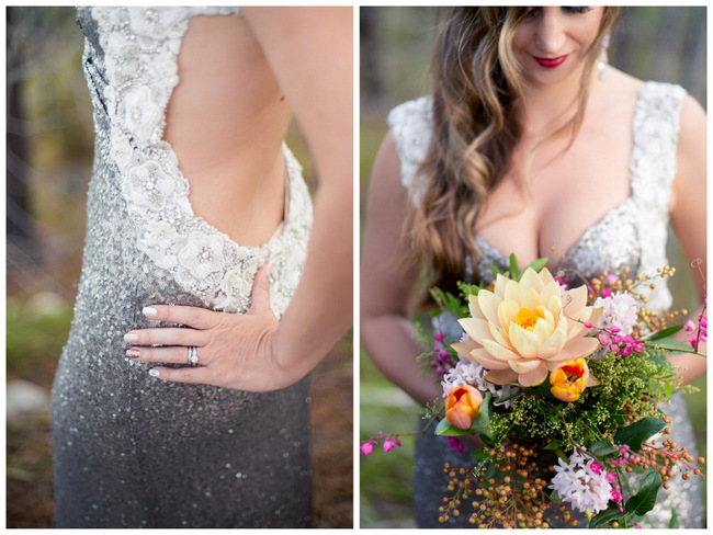 Glitter Wedding Ideas // Tasha Seccombe Photography