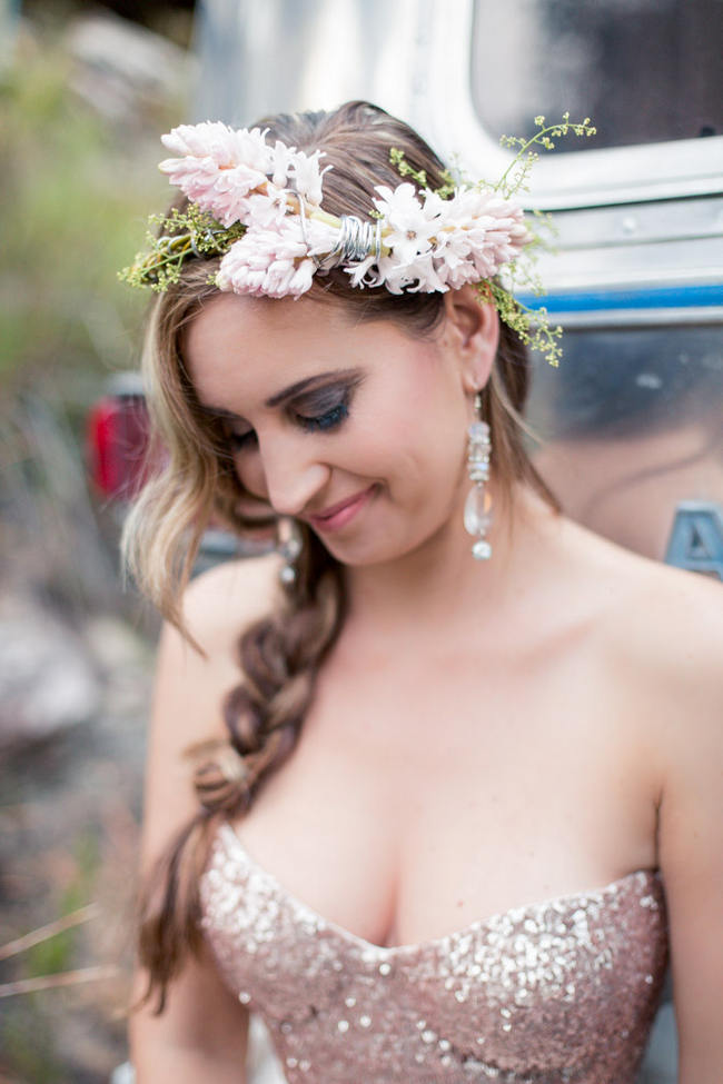 Blush Glitter Wedding Ideas// Tasha Seccombe Photography
