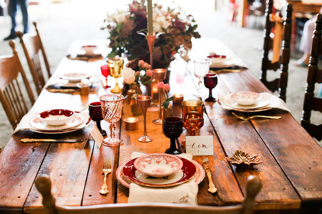 Autumn Barn Wedding Seneca Lewis Photography