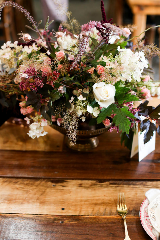 Autumn Barn Wedding Seneca Lewis Photography