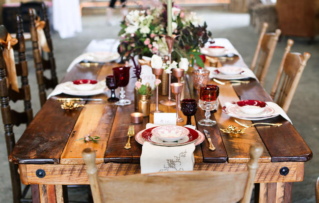 Autumn Barn Wedding Seneca Lewis Photography