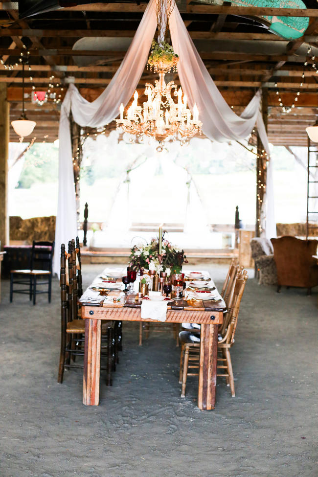 Autumn Barn Wedding Seneca Lewis Photography