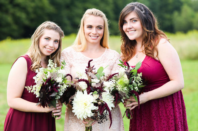 Autumn Barn Wedding Seneca Lewis Photography