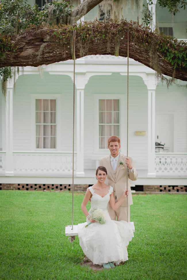 DIY Babys Breath Country Wedding // Stephanie Dishman Photography