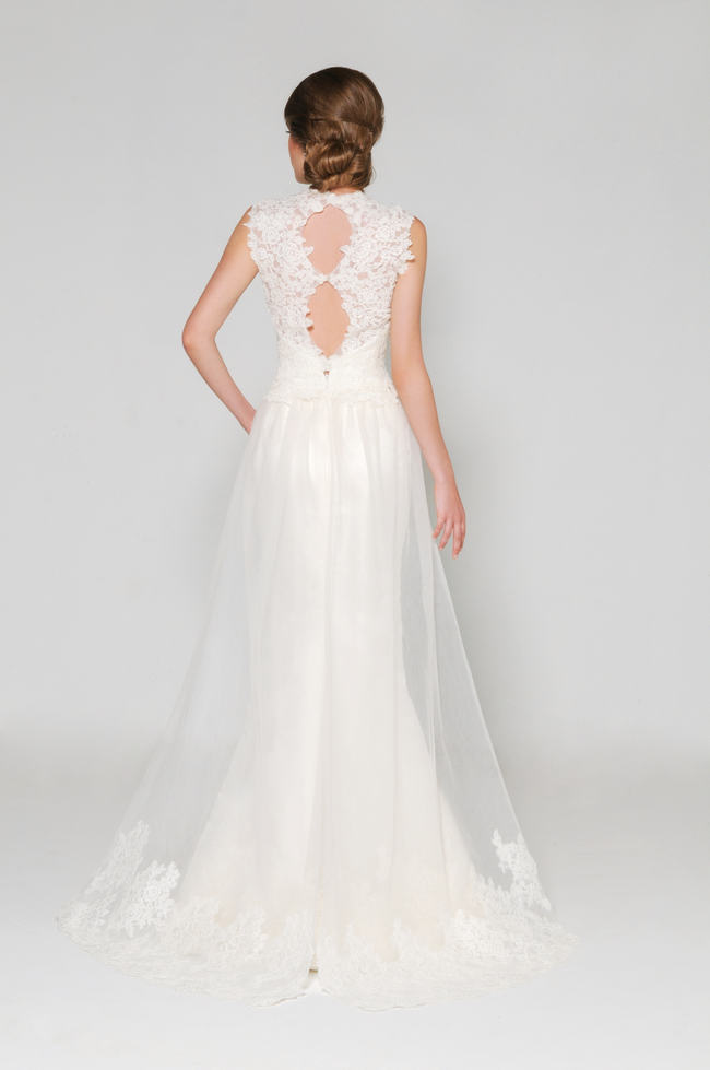 Eugenia Couture Lace Back Wedding Dress (1)