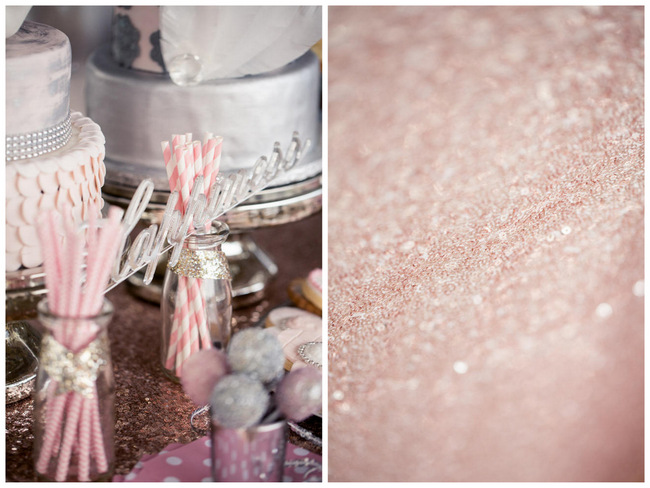 Blush Glitter Wedding Ideas// Tasha Seccombe Photography