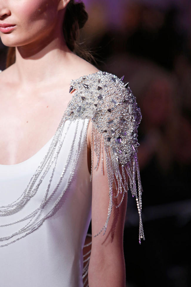 Glam Rock Runway Revival: Studs, Spikes & Beaded Body Harnesses {Hayley ...