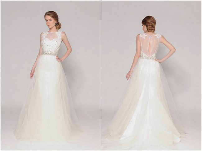 Lace Back Wedding Dress (19)